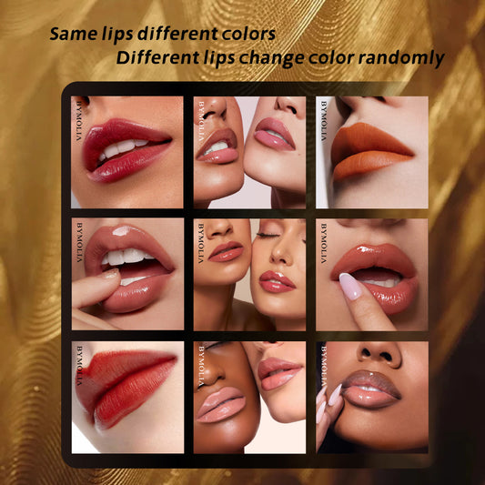 BYMOLIA GoldenAura Temperature-Activated Lip Balm - Soft