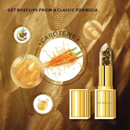 BYMOLIA GoldenAura Temperature-Activated Lip Balm - Soft